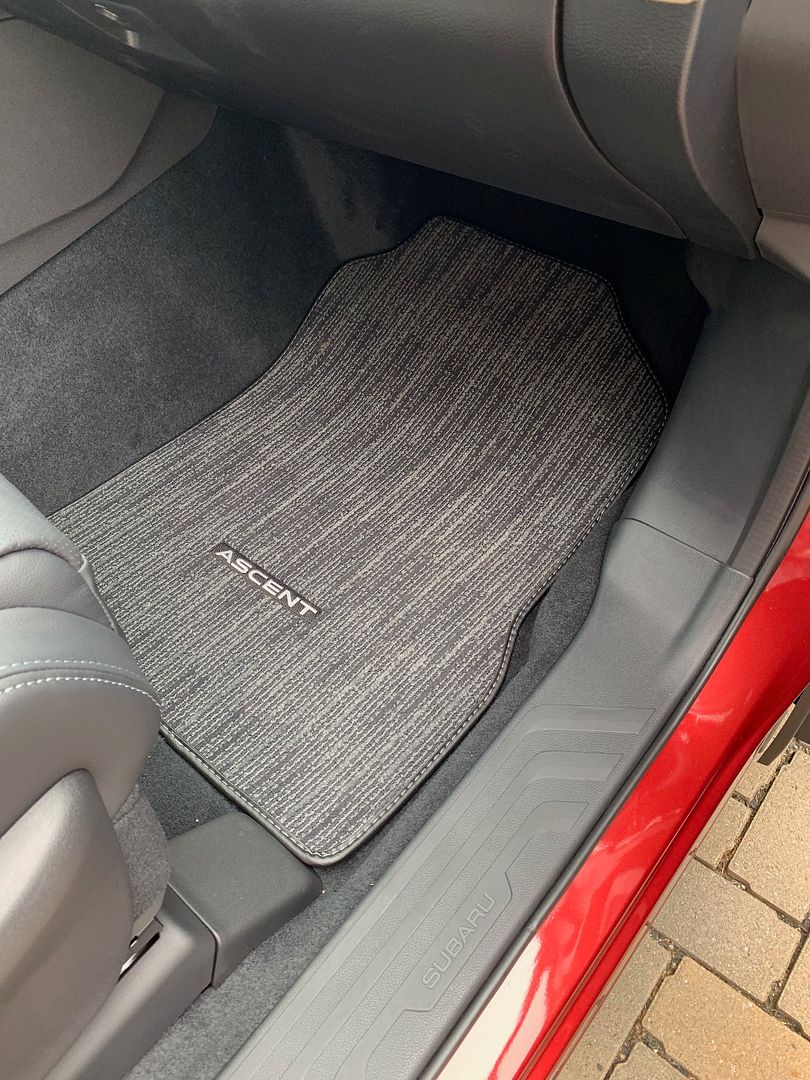 WeatherTech floor mats available immediately? Page 10 Subaru